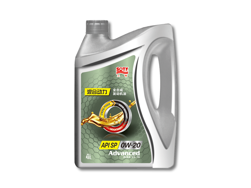 Hybrid fully synthetic engine oil